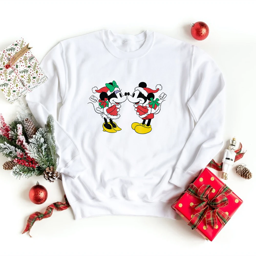 Minnie Mickey Merry Christmas Sweatshirt for Children Disney Harajuku Aesthetic Unisex Clothes Xmas Eve Kids Fashion Hoodies
Minnie Mickey Merry Christmas Sweatshirt for Children Disney Harajuku Aesthetic Unisex Clothes Xmas Eve Kids Fashion Hoodies