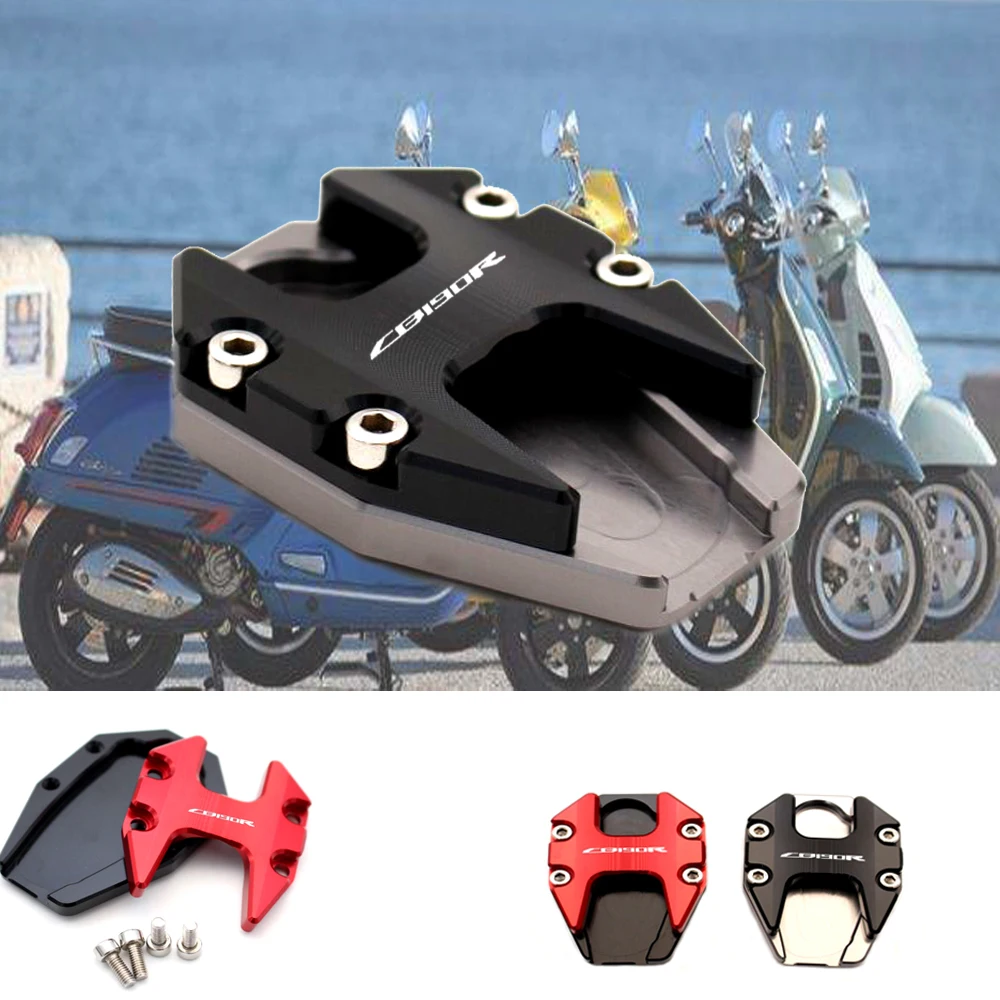 Suitable for Honda CB190R/X CBF190 CB 190R aluminum alloy motorcycle accessory side stand bracket extension bracket pad
Suitable for Honda CB190R/X CBF190 CB 190R aluminum alloy motorcycle accessory side stand bracket extension bracket pad