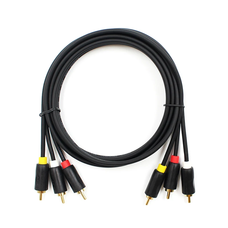 3RCA для 3RCA AV аудио-видео кабель 3 RCA композитный кабель «Папа-папа» 1,5 м/5FT позолоченный кулон для видео DVD проигрыватель компакт-дисков
3RCA для 3RCA AV аудио-видео кабель 3 RCA композитный кабель «Папа-папа» 1,5 м/5FT позолоченный кулон для видео DVD проигрыватель компакт-дисков