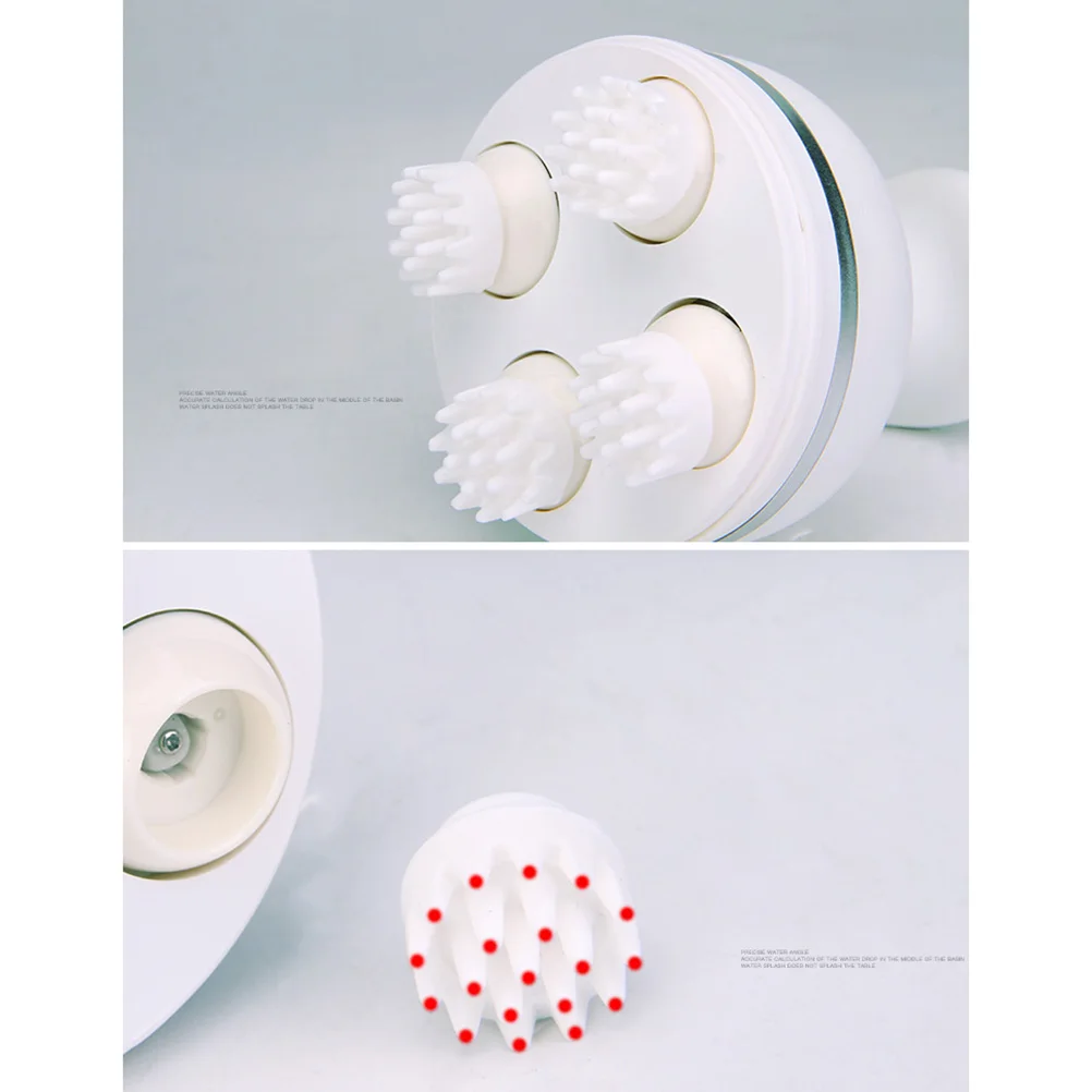 3D Head Massager Multifunction USB Charging Electric Head Scalp Massager for Home Daily Use with 4pcs Replacement Brush Heads
3D Head Massager Multifunction USB Charging Electric Head Scalp Massager for Home Daily Use with 4pcs Replacement Brush Heads