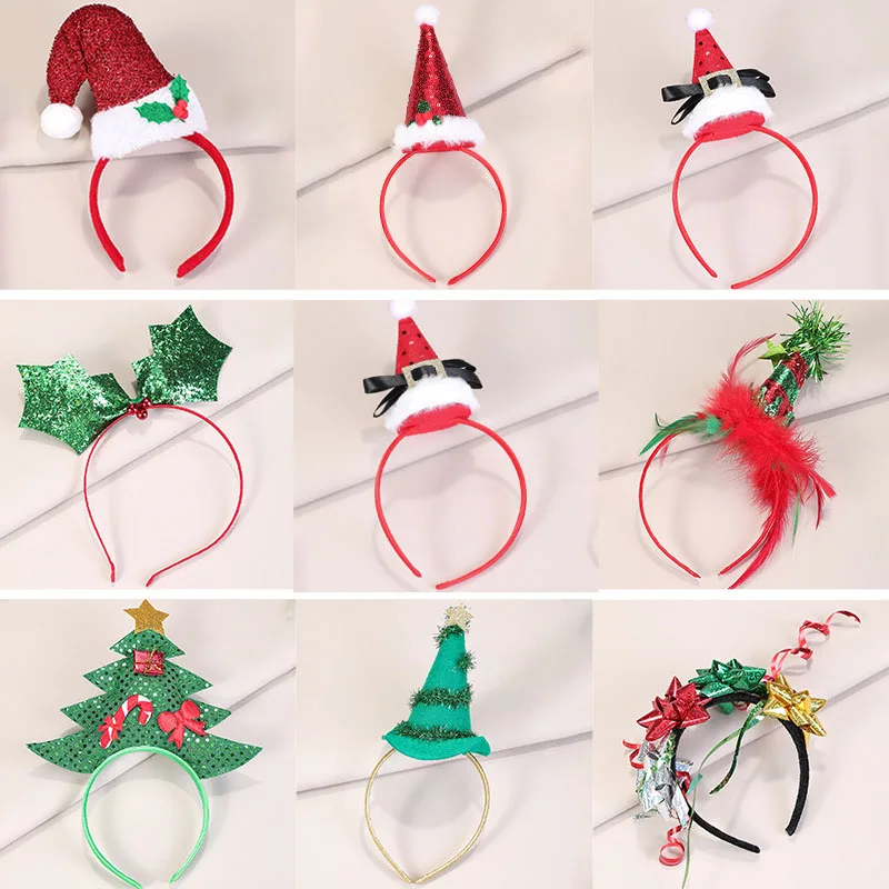 Children Cartoon Creative Cute Party Holiday Festival Sequin Christmas Tree Hat Berry Cane Headband Headwear Props
Children Cartoon Creative Cute Party Holiday Festival Sequin Christmas Tree Hat Berry Cane Headband Headwear Props