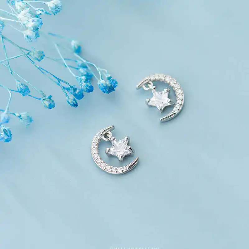 INZATT Real 925 Sterling Silver Minimalist Zircon Star Stud Earrings For Fashion Women Party Cute Fine Jewelry Accessories
INZATT Real 925 Sterling Silver Minimalist Zircon Star Stud Earrings For Fashion Women Party Cute Fine Jewelry Accessories