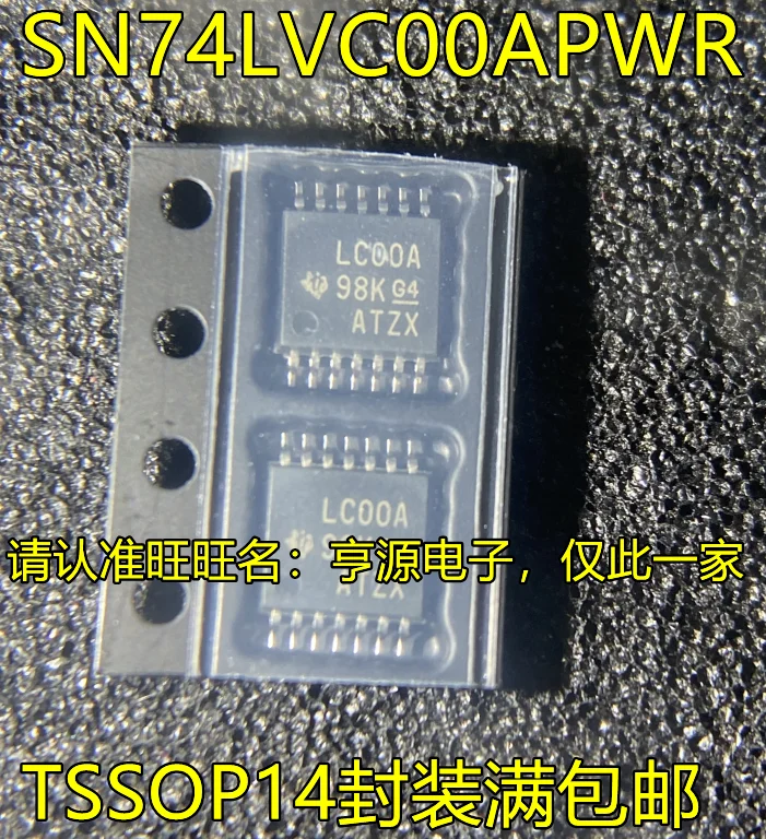 SN74LVC00APWR LC00A TSSOP14 2
SN74LVC00APWR LC00A TSSOP14 2