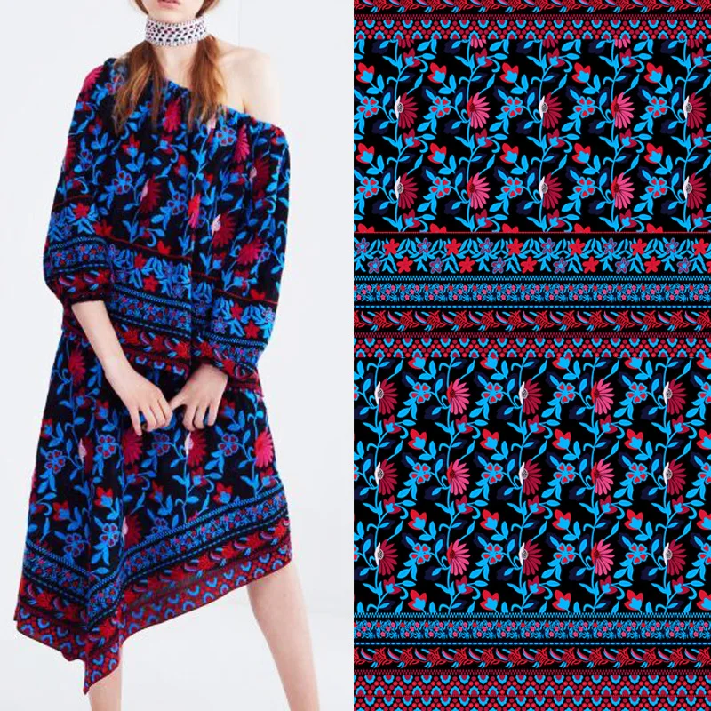Factory custom printed polyester fashion fabric cloth 145 cm width women's children shirt dress clothing fabric
Factory custom printed polyester fashion fabric cloth 145 cm width women's children shirt dress clothing fabric
