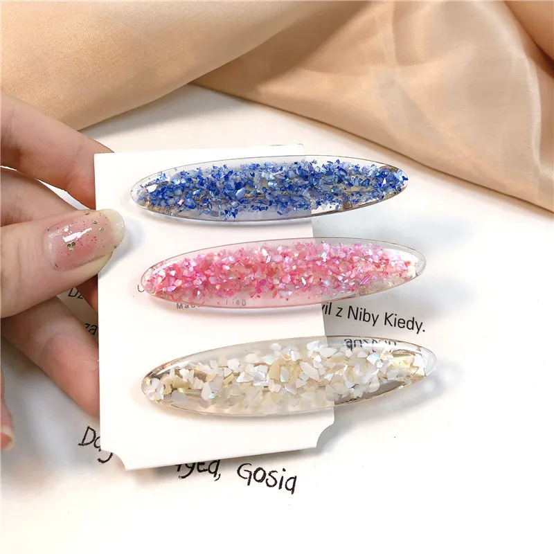 Korea small fresh transparent fragment hairpin girl side clip water drop bangs back head clip hair accessories headdress
Korea small fresh transparent fragment hairpin girl side clip water drop bangs back head clip hair accessories headdress
