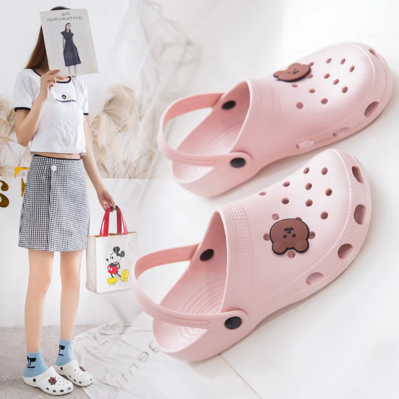 2021 New Fashion Sandals Women Clogs Soft Bottom Beach Sandals Women Slippers Clog Sandals Comfortable Breathable Ankle-Wrap PVC
2021 New Fashion Sandals Women Clogs Soft Bottom Beach Sandals Women Slippers Clog Sandals Comfortable Breathable Ankle-Wrap PVC