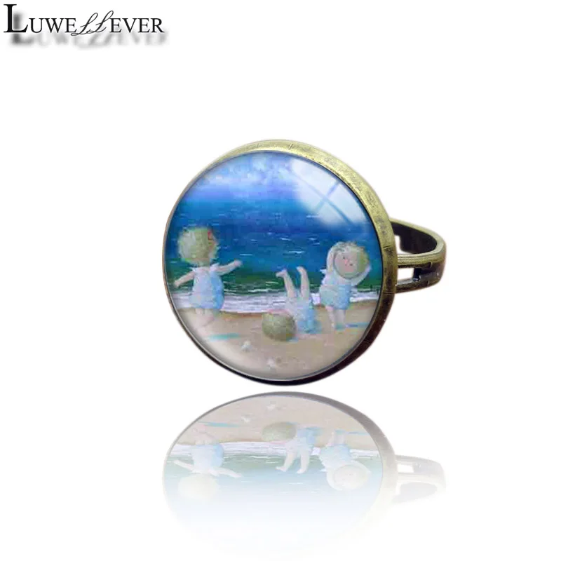 New 3492 Baby Fashion Adjustable Bronze Ring 30mm Round Glass Rings Charm Jewelry For Unisex Teenagers Gift
New 3492 Baby Fashion Adjustable Bronze Ring 30mm Round Glass Rings Charm Jewelry For Unisex Teenagers Gift