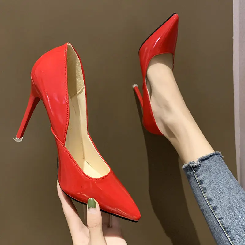 wq2Plus Size Womens Pumps High Heels Shoes Woman Stiletto Pointed Toe Female Sexy Party Office Lady Wedding White Shoes
wq2Plus Size Womens Pumps High Heels Shoes Woman Stiletto Pointed Toe Female Sexy Party Office Lady Wedding White Shoes
