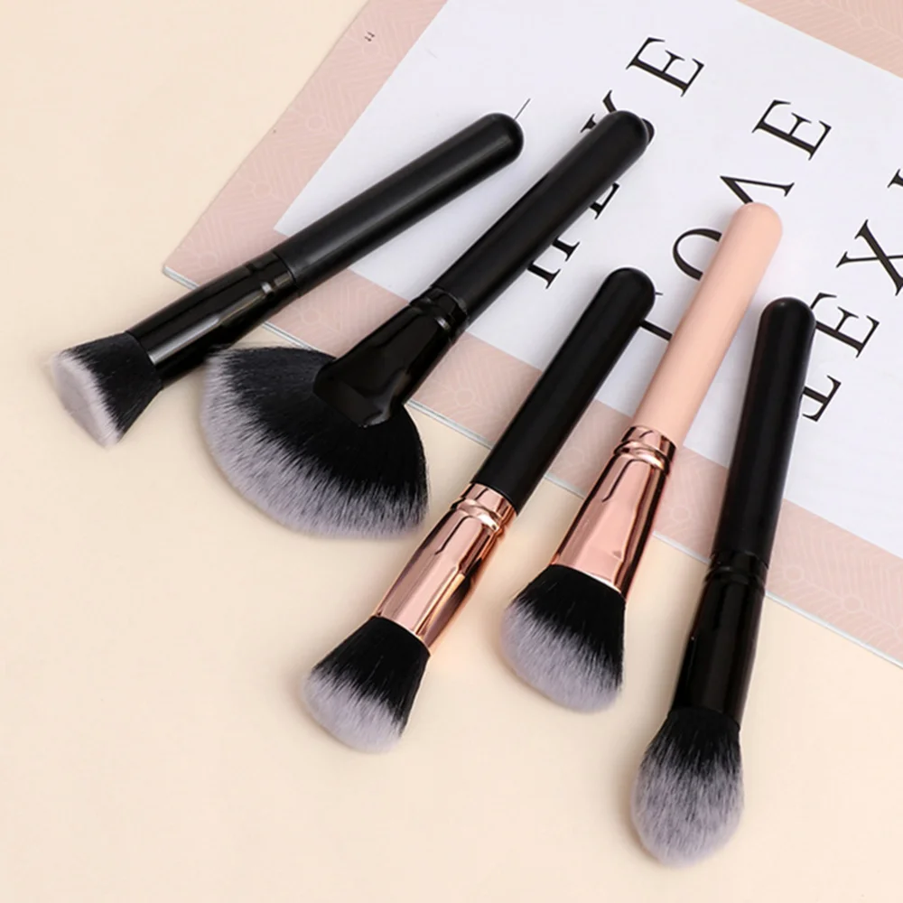 5PCS Makeup Brush Kit Multifunction Comestic Brushes Makeup Tools Synthetic Fiber Powder Brushes
5PCS Makeup Brush Kit Multifunction Comestic Brushes Makeup Tools Synthetic Fiber Powder Brushes