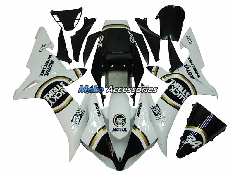 Motorcycle Fairings Kit Fit For Yzf R1 2002-2003 Bodywork Set High Quality ABS Injection White Black
Motorcycle Fairings Kit Fit For Yzf R1 2002-2003 Bodywork Set High Quality ABS Injection White Black