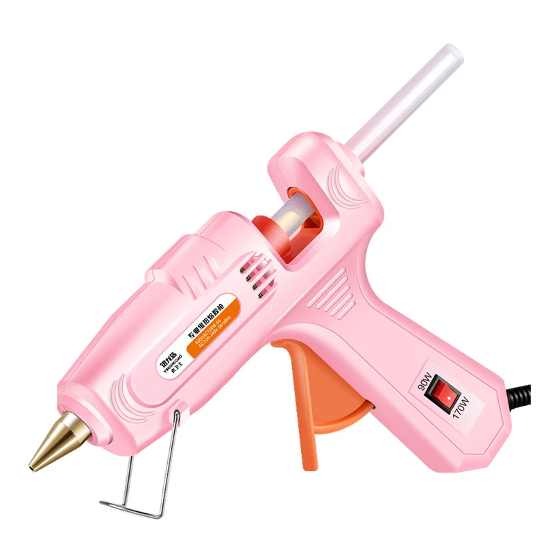 OMY Professional Pink Hot Melt Mini Glue Gun with Industrial Glue Stick Mini Electric Heat Exchanger Tool For DIY Repair Hools
OMY Professional Pink Hot Melt Mini Glue Gun with Industrial Glue Stick Mini Electric Heat Exchanger Tool For DIY Repair Hools