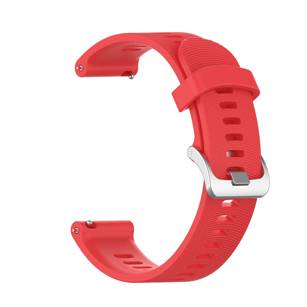20 мм мягкий силиконовый ремень для Garmin VIVOMOVE HR Forerunner 645 Смарт часы ремешок