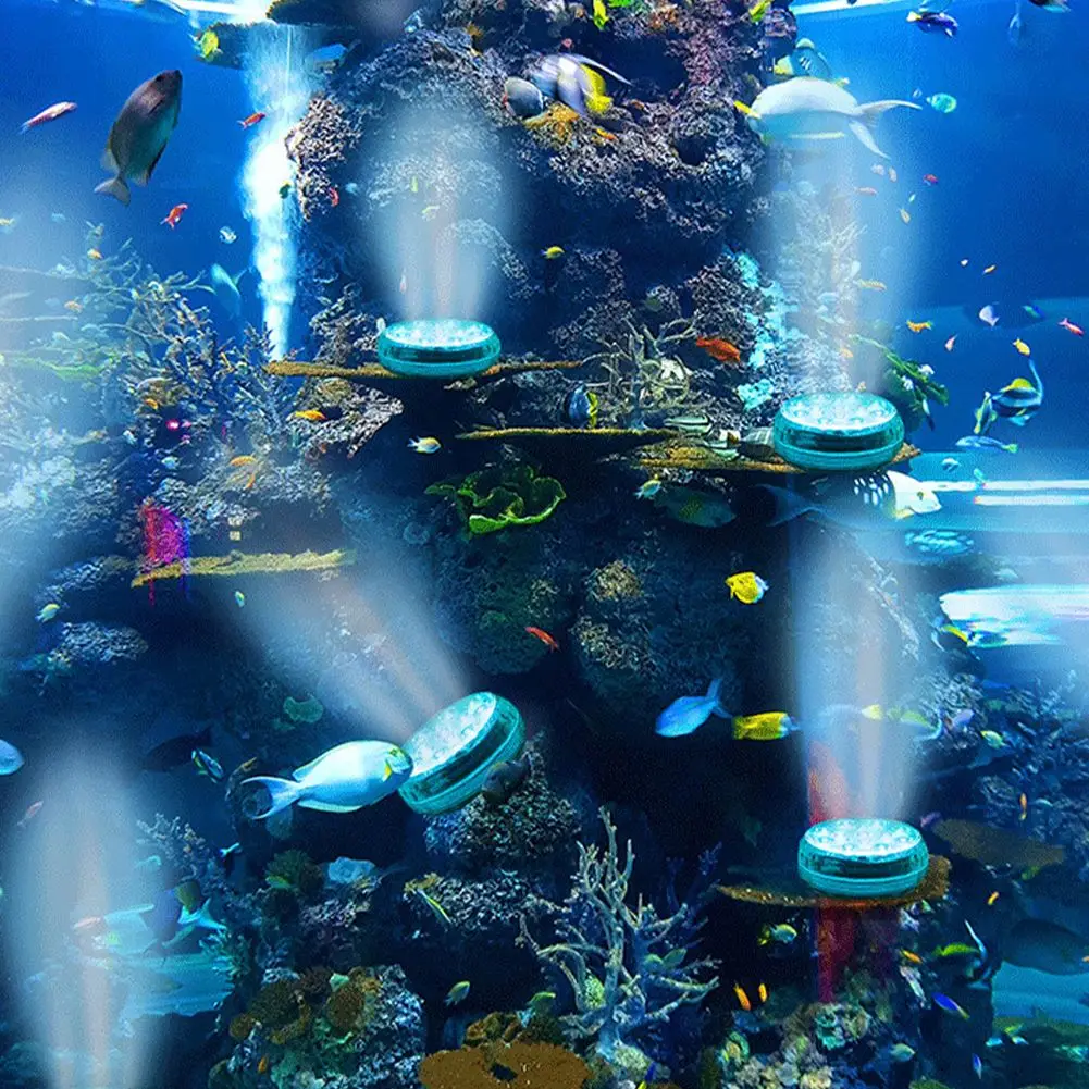 4PCS Submersible LED Light Underwater Disco Hot Tub With Remote For Pond Pool Vase Base Fish Tank Garden Party Decoration
4PCS Submersible LED Light Underwater Disco Hot Tub With Remote For Pond Pool Vase Base Fish Tank Garden Party Decoration