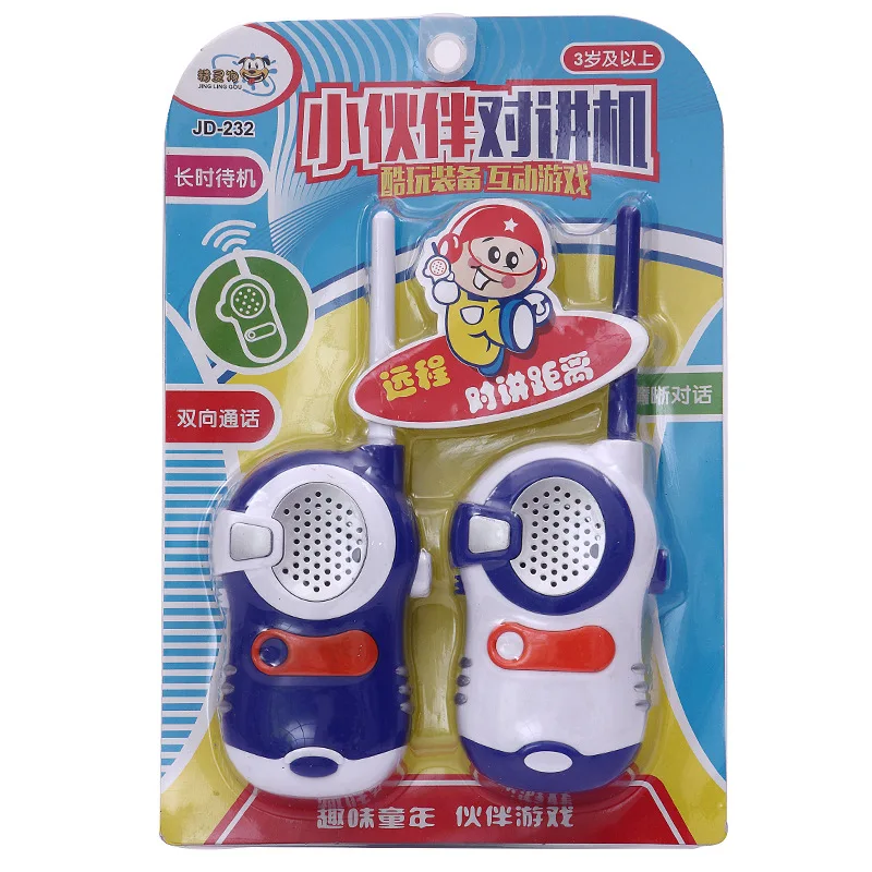 2pcs Smart Remote Children's Walkie Talkie Toy Dialogue Machine Pager Toys Parent-child Fun Game Play House Toys 
2pcs Smart Remote Children's Walkie Talkie Toy Dialogue Machine Pager Toys Parent-child Fun Game Play House Toys
