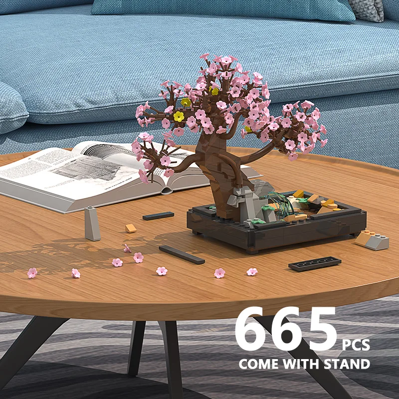 Buildmoc Bonsai Flowers Garden Morning Glory 665PCS MOC Model Building Blocks Toys for Children DIY Flower Toy Kid Gifts
Buildmoc Bonsai Flowers Garden Morning Glory 665PCS MOC Model Building Blocks Toys for Children DIY Flower Toy Kid Gifts