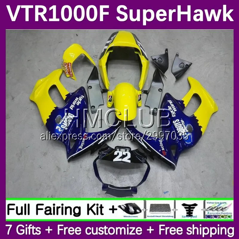 SuperHawk для HONDA VTR1000F 1995 1996 1997 1998 1999 46No.10 VTR1000 VTR 2000 F 1000F 01 02 03 04 05 обтекатель желтый синий
SuperHawk для HONDA VTR1000F 1995 1996 1997 1998 1999 46No.10 VTR1000 VTR 2000 F 1000F 01 02 03 04 05 обтекатель желтый синий