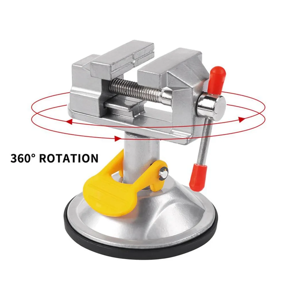 Table Bench Vise Adjustable Fixed Electric Small Table Bench Vise 360° Rotatable Grinder Rotary For DIY Craft Mold Fixed Repair
Table Bench Vise Adjustable Fixed Electric Small Table Bench Vise 360° Rotatable Grinder Rotary For DIY Craft Mold Fixed Repair