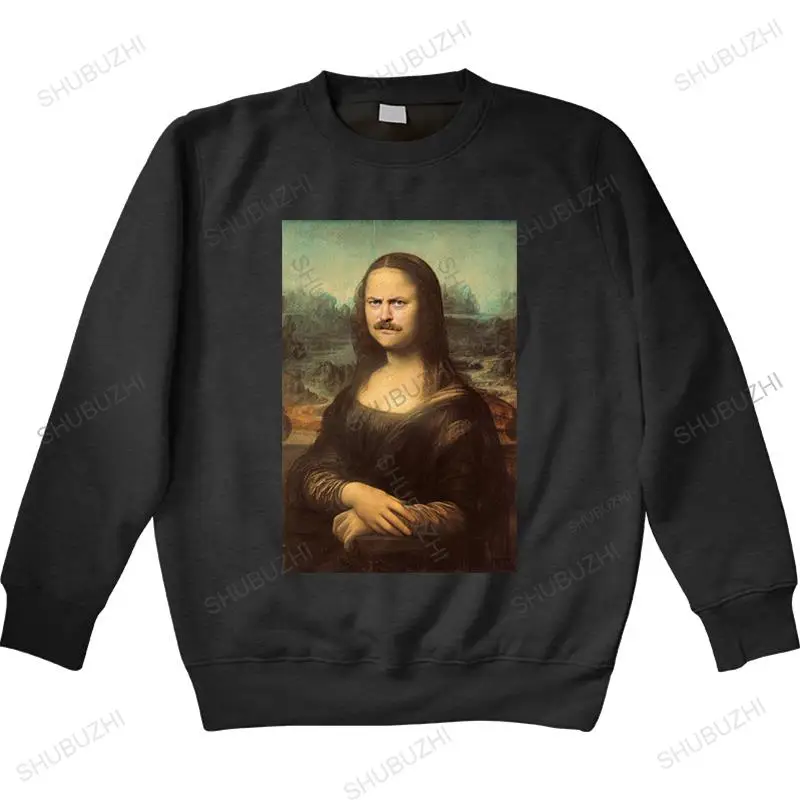 new autumn sweatshirts Funny Mona Ron Swanson hoody Casual Cotton O-Neck Tops hoodie Fun Mona Lisa Loose Clothes hoodies Gift
new autumn sweatshirts Funny Mona Ron Swanson hoody Casual Cotton O-Neck Tops hoodie Fun Mona Lisa Loose Clothes hoodies Gift