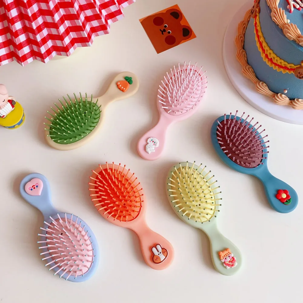 Cartoon Portable Girl Airbag Cushion Comb Hair Massage Cute Little Comb Brush Home Dormitory Hair Styling Curly Hair Comb
Cartoon Portable Girl Airbag Cushion Comb Hair Massage Cute Little Comb Brush Home Dormitory Hair Styling Curly Hair Comb