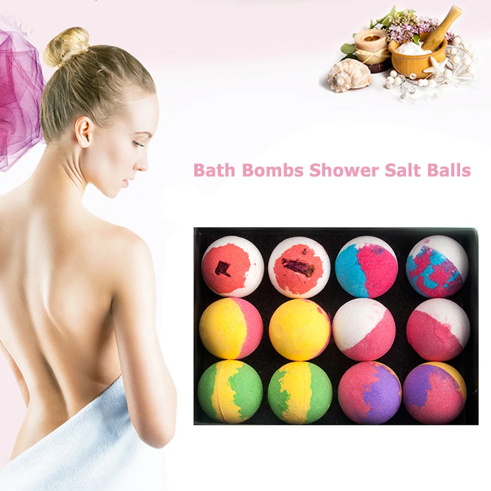 

Relieve Fatigue Exfoliating Shower Cleaner Fragrance Sea Salt Ball Kit for Spa Exfoliation Anti-fatigue Skin Care Products