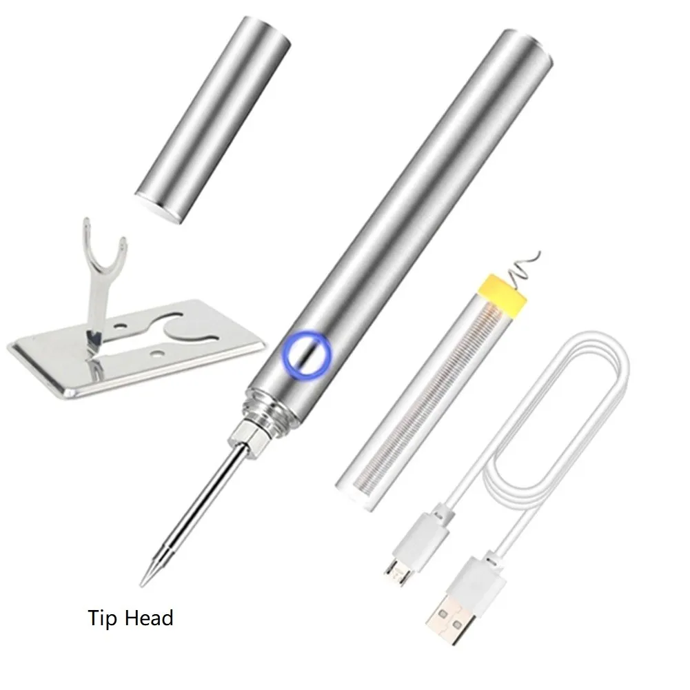 Portable USB Charging Soldering Iron Used For Welding Jewelry Repair DIY Lovers For Circuit Board And Fields Repair Tool Sets
Portable USB Charging Soldering Iron Used For Welding Jewelry Repair DIY Lovers For Circuit Board And Fields Repair Tool Sets