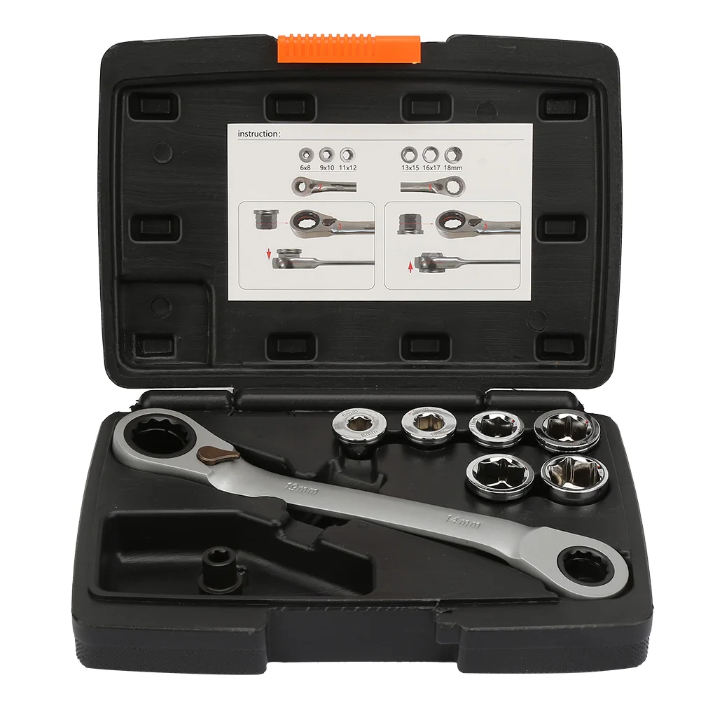 Multi-functional Socket Set Ratchet Wrench Screwdriver Professional Repairing Kit Hand Tool Ratchet
Multi-functional Socket Set Ratchet Wrench Screwdriver Professional Repairing Kit Hand Tool Ratchet