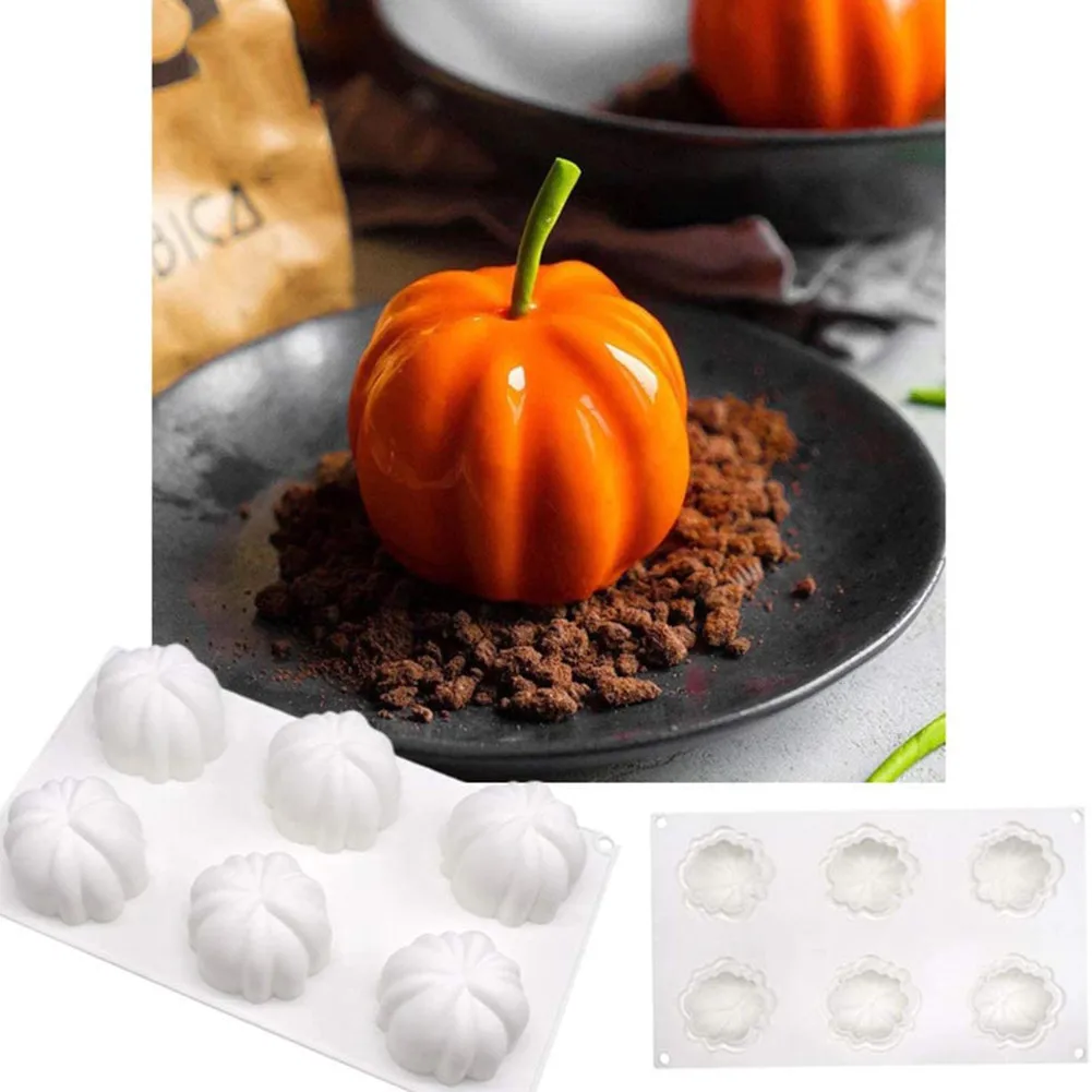Halloween Pumpkin Silicone Cake Mousse Mold For Chocolate Mousse Ice Cream Jello Pudding Dessert Baking Bakeware Pan Decor Tools
Halloween Pumpkin Silicone Cake Mousse Mold For Chocolate Mousse Ice Cream Jello Pudding Dessert Baking Bakeware Pan Decor Tools