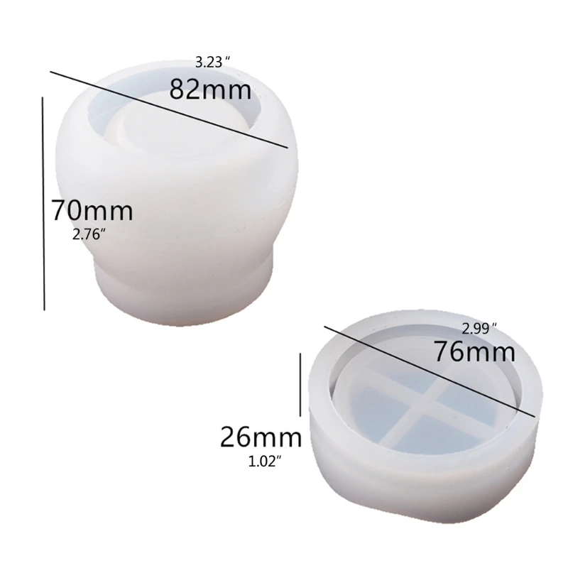 Resin Tray Mold DIY Epoxy Crystal Pudding Cup Storage Box with Lid Mold Silicone Resin Mold for DIY Craft Home Decor 
Resin Tray Mold DIY Epoxy Crystal Pudding Cup Storage Box with Lid Mold Silicone Resin Mold for DIY Craft Home Decor
