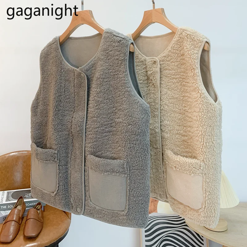 Gaganight, женский теплый флисовый жилет из овечьей шерсти, новинка 2021 года, осень и зима, жилет в японском стиле ретро без рукавов, куртка, верхня...
Gaganight, женский теплый флисовый жилет из овечьей шерсти, новинка 2021 года, осень и зима, жилет в японском стиле ретро без рукавов, куртка, верхня...