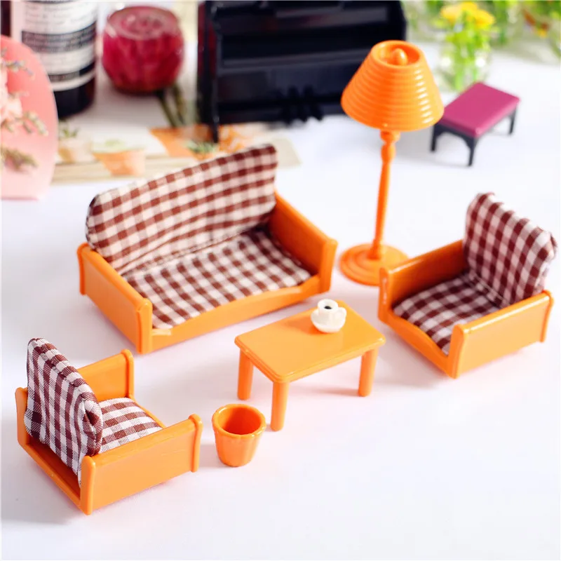 Dollhouse doll house OB11 furniture model single double European-style fabric sofa coffee table lamp holder combination
Dollhouse doll house OB11 furniture model single double European-style fabric sofa coffee table lamp holder combination