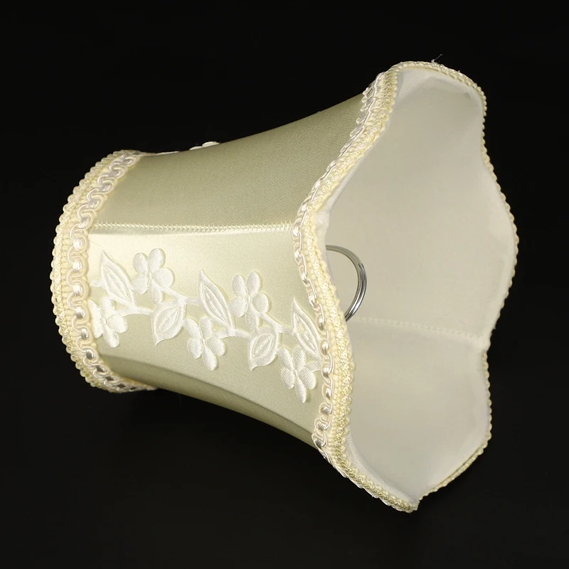 Home Art Decor Ripple Lamp Shades Crystal Wall Lamp Chandelier Fabric Lampshade Nordic Style Modern Lamp Cover for Pointed Bulb
Home Art Decor Ripple Lamp Shades Crystal Wall Lamp Chandelier Fabric Lampshade Nordic Style Modern Lamp Cover for Pointed Bulb