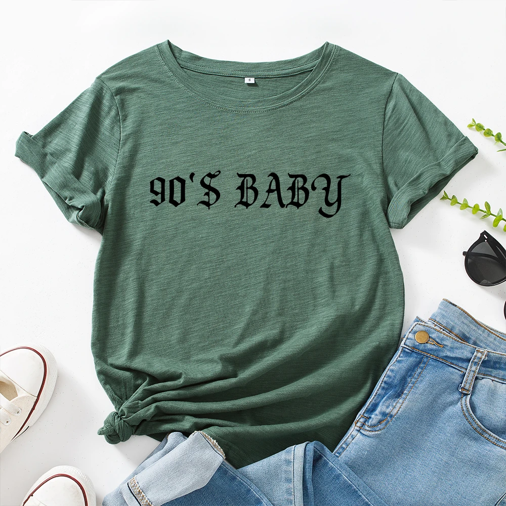 90s Baby Adult Tees Graphic T Shirts for Women 100% Cotton Short Sleeve Tee Female Shirt Tops Summer Casual Print Clothes Gifts
90s Baby Adult Tees Graphic T Shirts for Women 100% Cotton Short Sleeve Tee Female Shirt Tops Summer Casual Print Clothes Gifts