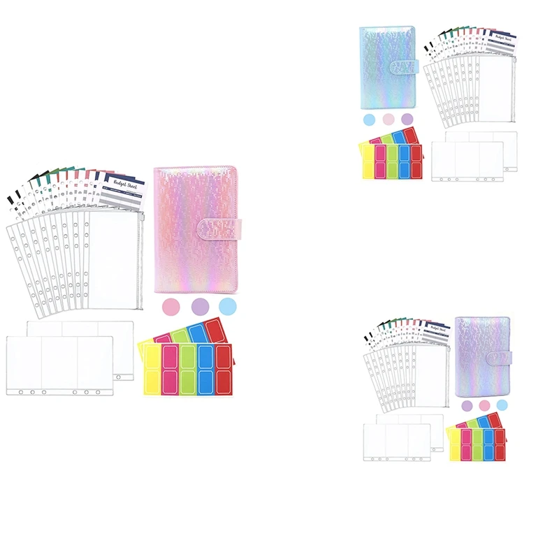 A6 PU Binder Notebook,Organizer 6 Ring Binder Cover,Budget Cash Envelopes System,Budget Sheets,A6 Binder Zipper Pocket
A6 PU Binder Notebook,Organizer 6 Ring Binder Cover,Budget Cash Envelopes System,Budget Sheets,A6 Binder Zipper Pocket