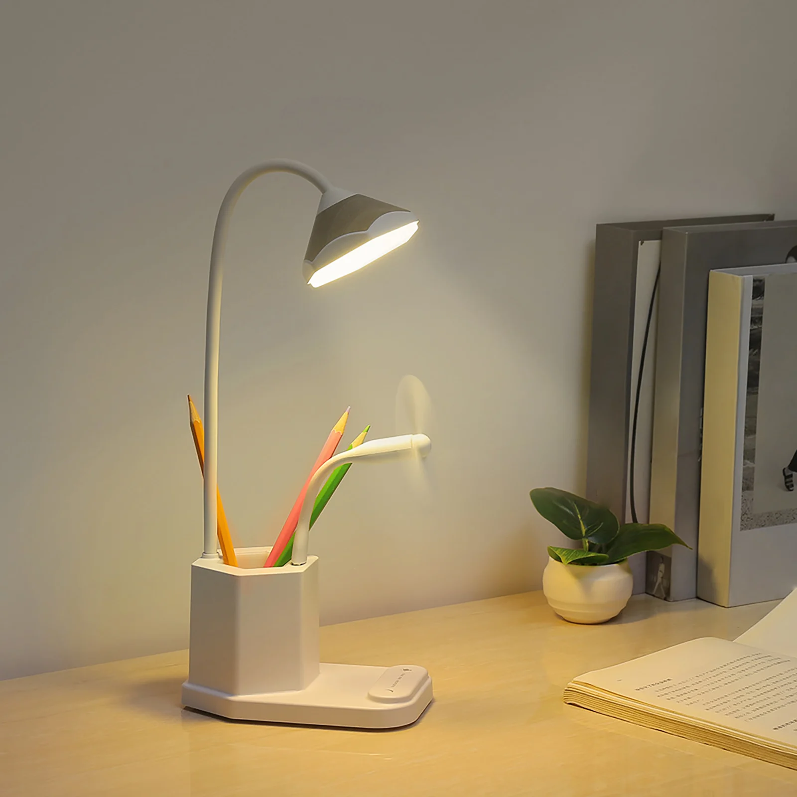 New LED Desk Light Eye Protection Study Reading Lamp With USB Port Pen Holder Color Lights Table Lamp For Students Dorm Bedroom
New LED Desk Light Eye Protection Study Reading Lamp With USB Port Pen Holder Color Lights Table Lamp For Students Dorm Bedroom