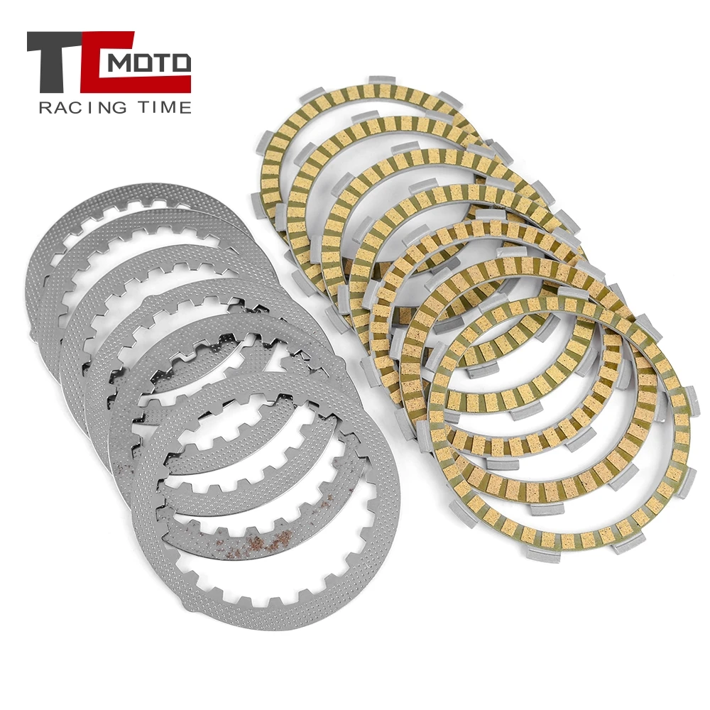 Диск сцепления мотоцикла для Yamaha DT230, DT230R, DT125, DT125E, DT125RE, DT125X, DT200R, DT200WR, SDR200, WR200R, YFS200, TZR125R, TZR125RR
Диск сцепления мотоцикла для Yamaha DT230, DT230R, DT125, DT125E, DT125RE, DT125X, DT200R, DT200WR, SDR200, WR200R, YFS200, TZR125R, TZR125RR