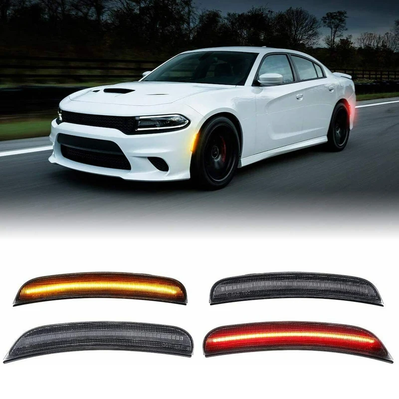 Car Side Markers, Front/Rear Turn Signal Lamp LED Indicator for DODGE CHARGER 2015 2016 2017 2018
Car Side Markers, Front/Rear Turn Signal Lamp LED Indicator for DODGE CHARGER 2015 2016 2017 2018