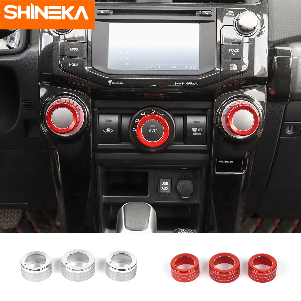 Interior Mouldings For Toyota 4Runner Car Air Conditioning Knob Switch Button Trim Cover Ring Stickers For Toyota 4Runner 2010+
Interior Mouldings For Toyota 4Runner Car Air Conditioning Knob Switch Button Trim Cover Ring Stickers For Toyota 4Runner 2010+