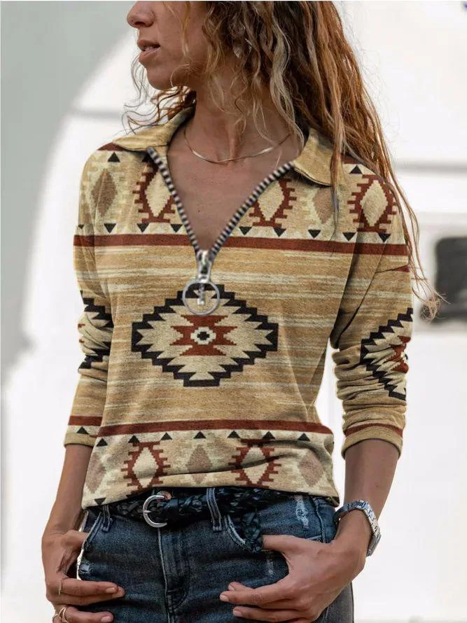 Autumn And Winter Western Ethnic Style Casual All-Matching Printed Long Sleeve T-shirt For Women 2021 shirts for women
Autumn And Winter Western Ethnic Style Casual All-Matching Printed Long Sleeve T-shirt For Women 2021 shirts for women
