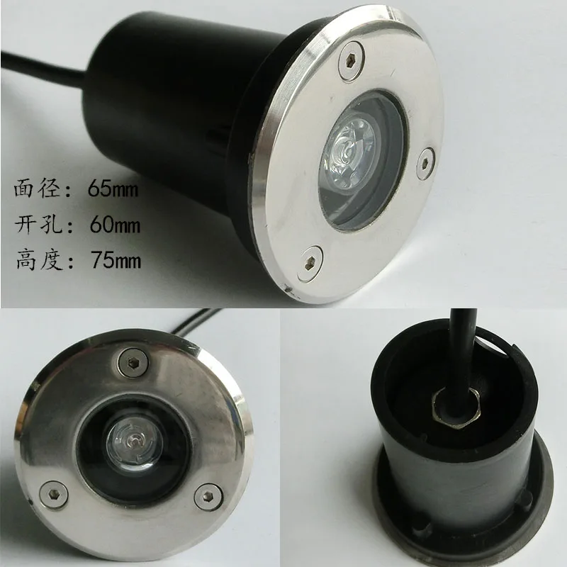 Free shipping 3W Led Underground Lamps / led underground light /garden led spot lamp / IP67/DC12V/85V-265V CE&RoHS
Free shipping 3W Led Underground Lamps / led underground light /garden led spot lamp / IP67/DC12V/85V-265V CE&RoHS