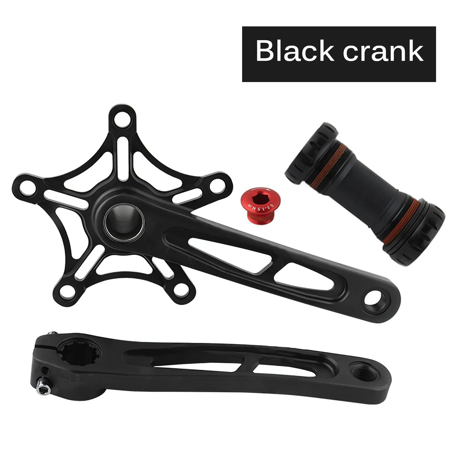 170mm Hollow Bike Crank Arms Universal Bicycle Aluminum Alloy Single Crankset Modified Crank Arms Set Bicycle Repair Accessories
170mm Hollow Bike Crank Arms Universal Bicycle Aluminum Alloy Single Crankset Modified Crank Arms Set Bicycle Repair Accessories