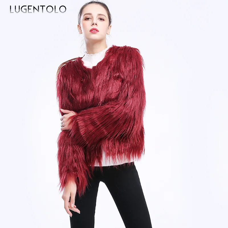 Женское зимнее короткое пальто из искусственного меха, 10 цветов
Женское зимнее короткое пальто из искусственного меха, 10 цветов