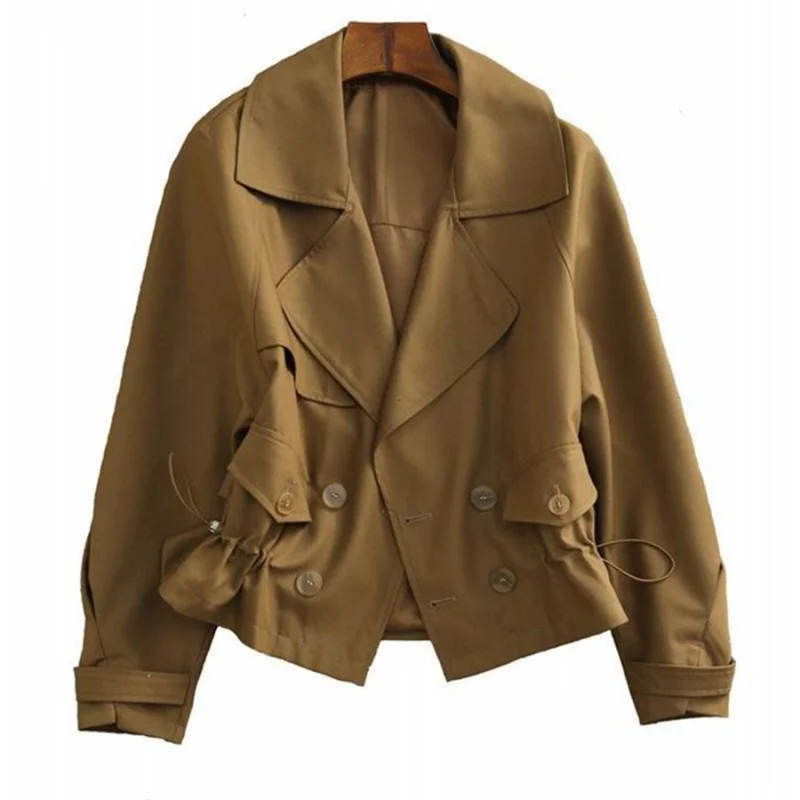 Тренчкот женский в винтажном британском стиле, парусиновые свободные пальто, элегантный Блейзер, темпераментное пальто, габардина C, коричн...
Тренчкот женский в винтажном британском стиле, парусиновые свободные пальто, элегантный Блейзер, темпераментное пальто, габардина C, коричн...