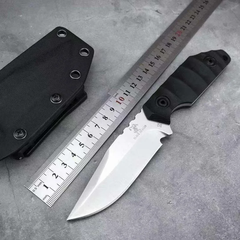 Black Dragon D2 Fixed Blade Knife G10 Handle Tactical Camping Hunting Survival Pocket Military EDC Tools with K Sheath
Black Dragon D2 Fixed Blade Knife G10 Handle Tactical Camping Hunting Survival Pocket Military EDC Tools with K Sheath