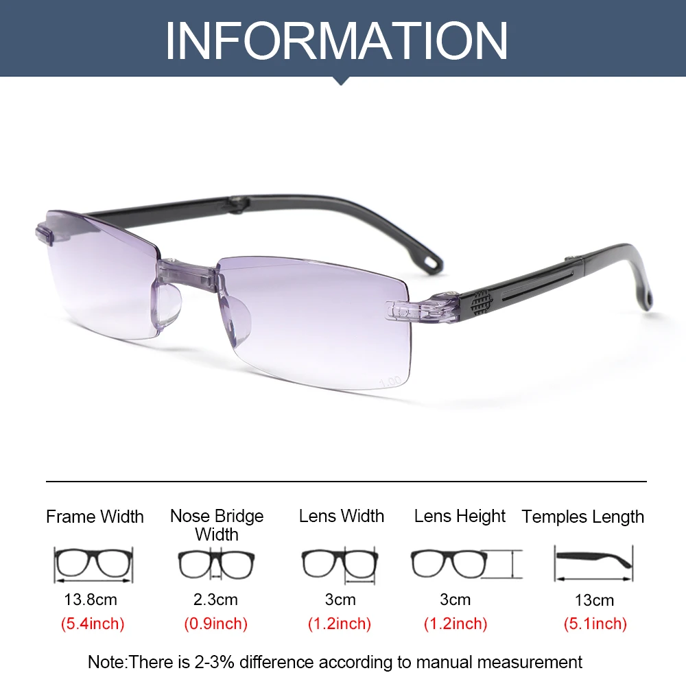 High-definition Portable Folding Presbyopia Reading Glasses Diamond-cut Anti-UV Blue Rays Vision Care Eyeglasses Eyewear
High-definition Portable Folding Presbyopia Reading Glasses Diamond-cut Anti-UV Blue Rays Vision Care Eyeglasses Eyewear