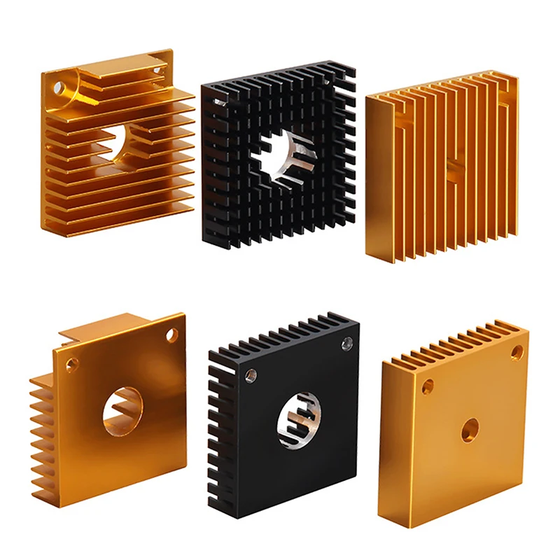 1PC 3D Printer Aluminum Motor Heatsink Black Gold Radiator For Motor MK7 MK8 ForMakerbot Extruder Cooler 40X40X11mm Fan Radiator
1PC 3D Printer Aluminum Motor Heatsink Black Gold Radiator For Motor MK7 MK8 ForMakerbot Extruder Cooler 40X40X11mm Fan Radiator