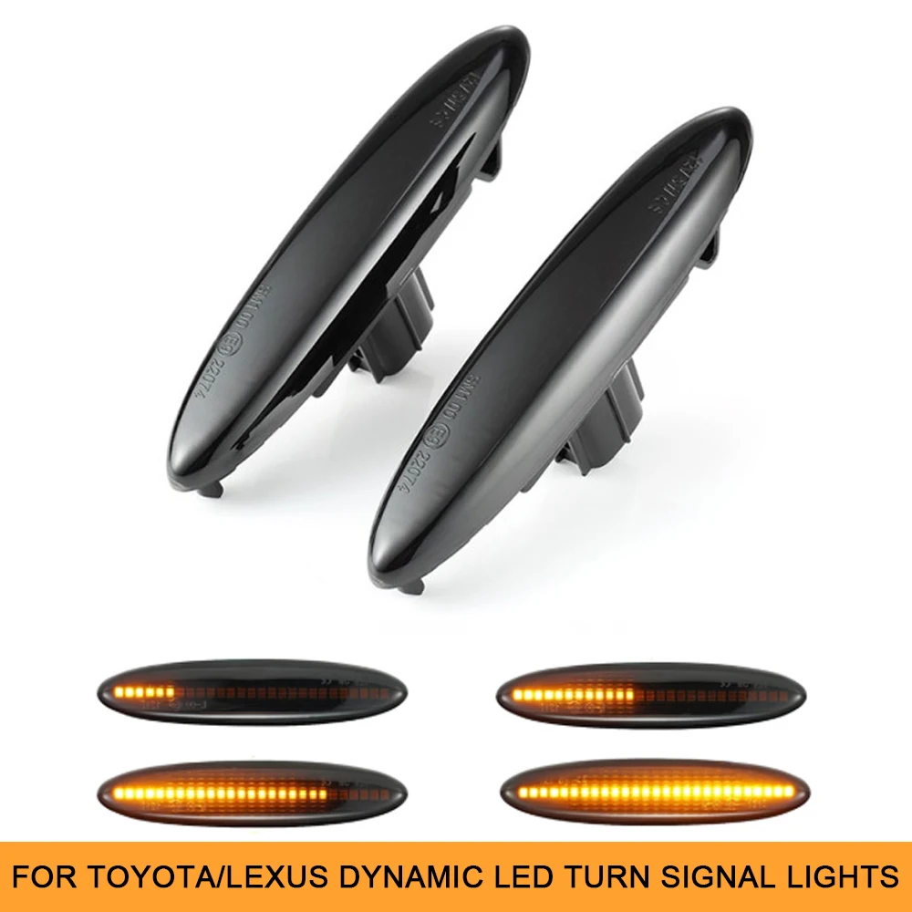 For Toyota Camry Crown Highlander Kluger Mark X S18 Soarer Lexus IS250 IS350 E350 SC430 Dynamic Amber LED Turn Signal Light
For Toyota Camry Crown Highlander Kluger Mark X S18 Soarer Lexus IS250 IS350 E350 SC430 Dynamic Amber LED Turn Signal Light