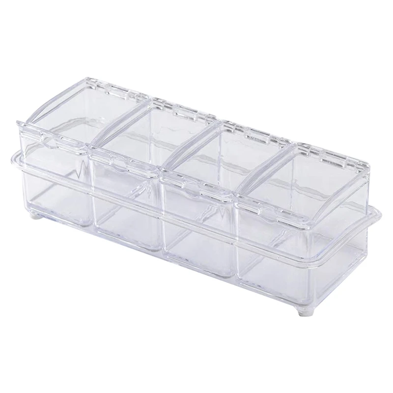 Clear Seasoning Rack Kitchen Spice Pots,Storage Container Condiment Jars Kitchen with Cover and Spoons
Clear Seasoning Rack Kitchen Spice Pots,Storage Container Condiment Jars Kitchen with Cover and Spoons