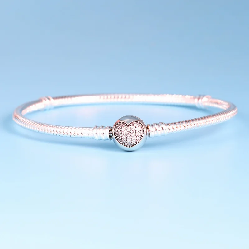 Authentic 925 Sterling Silver Moments Bangle with Silver Clasp Fit European Charm Originalpandora Bracelet For Women DIY Jewelry
Authentic 925 Sterling Silver Moments Bangle with Silver Clasp Fit European Charm Originalpandora Bracelet For Women DIY Jewelry