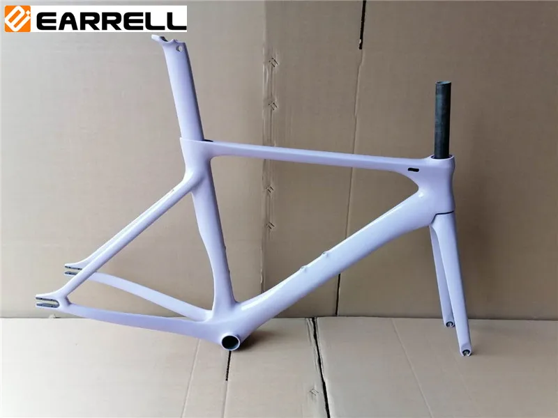 Дорожная рама EARRELL из углеродного волокна Фиксированная Рама для велосипеда