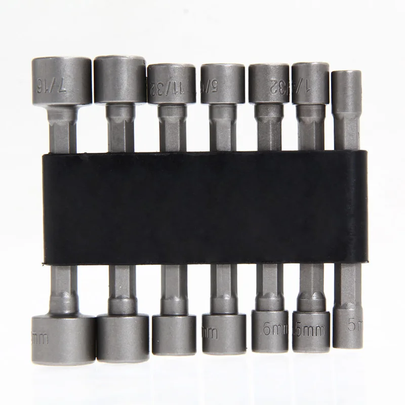 14PC Power Drill Bit Set Metric Socket Wrench Screw 1/4\\'\\' Hex Shank Anti Slip
14PC Power Drill Bit Set Metric Socket Wrench Screw 1/4\\'\\' Hex Shank Anti Slip